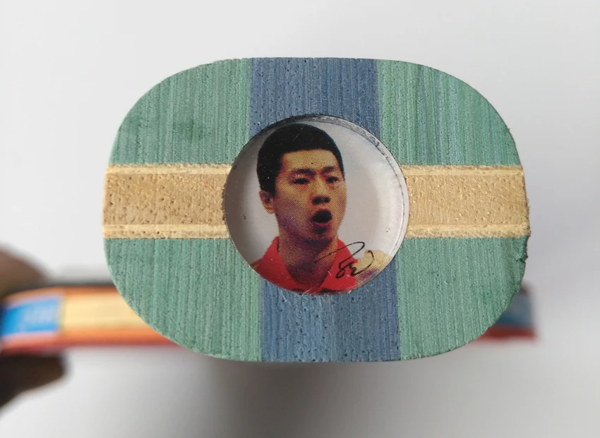 الأصلي dhs 5002 أنهى مضرب fl مقبض طويل تنس الطاولة مصنع صنع مضرب مضرب 5 نجوم تنس الطاولة بينغ بونغ مضرب