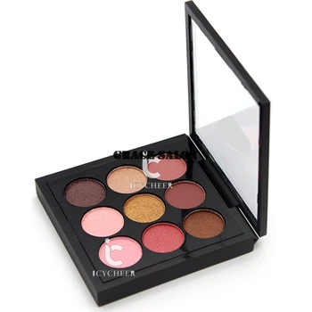 

ICYCHEER 9Colors Makeup Eyeshaddow Palette Shimmer Matte Eye Shadow Cosmetics Beauty Matt
