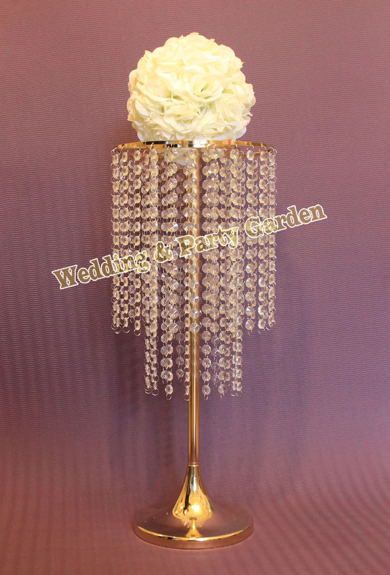 62cmH Gold Wedding Table Centerpiece Event Party Decoration