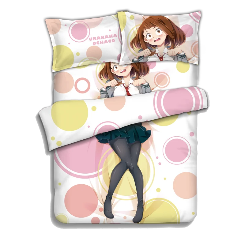 

Japanese Anime Boku no Hero Academia Bedding Sheet Bedding Sets Comforter Sets Pillow Case 4PCS