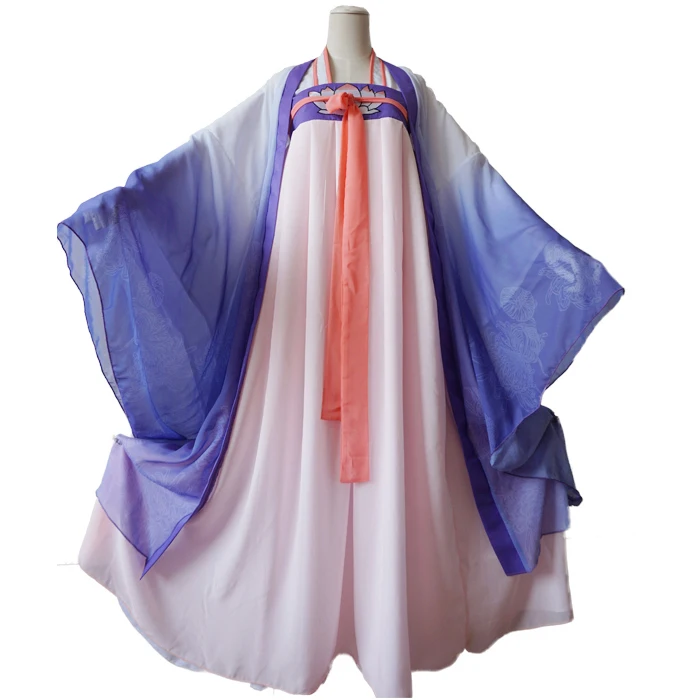 Jiang YanLi Cosplay Hanfu Tang-dynastie Hoge Taille Ruqun Leuke Lolita Vrouwelijke Cosplay Hanfu voor Anime De Oprichter van Diabolism Jiang YanLi Cosplay Hanfu Tang-dynastie Hoge Taille Ruqun Leuke Lolita Vrouwelijke Cosplay Hanfu voor Anime De Oprichter van Diabolism