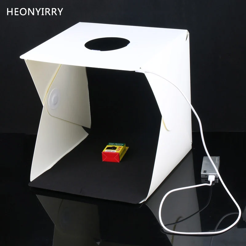 30x30x30 см портативный мини бокс для фотостудии пластиковый фон фотосъемки