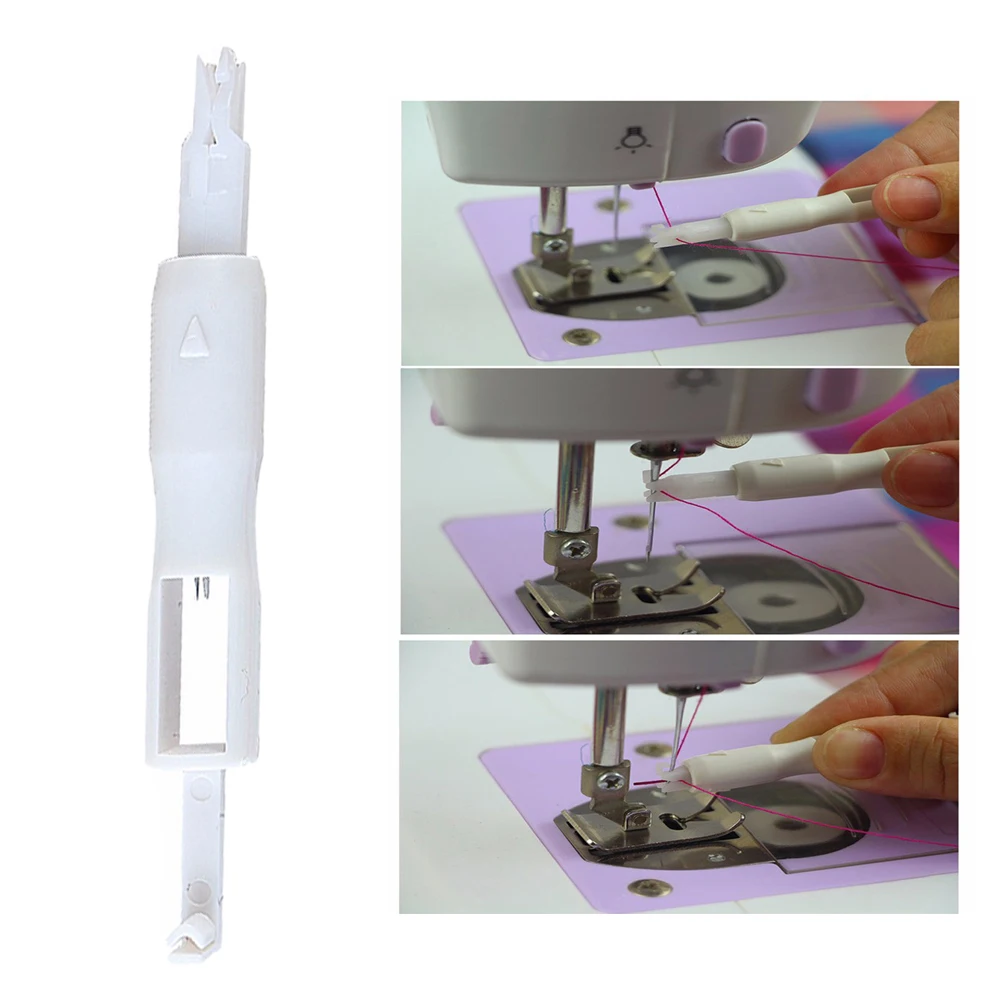 

New 1Pcs Needle Threader Insertion Tool Applicator For Sewing Machine Sew Thread Sewing Accessories