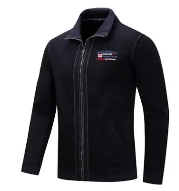 Autumn And Winter Male Cotton Long Sleeved Cardigan Jacket Blacl/Denim Blue Mens Thick Turn Down Coats Chaquetas Hombre J2452 | Мужская