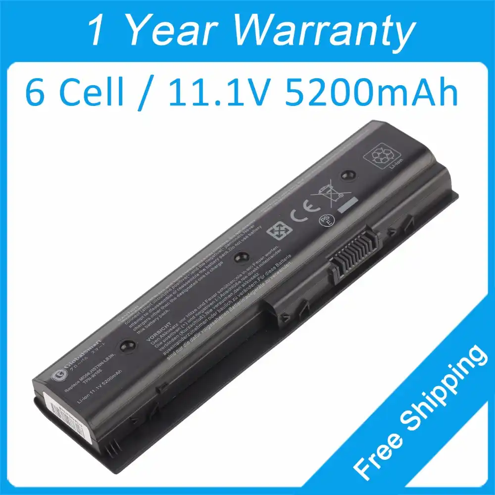 Новый аккумулятор для ноутбука 5200 мАч hp Pavilion DV6t 7000 DV4 5000 DV6 DV6z M6 1000 H2L56AA MO06 MO09 m6t