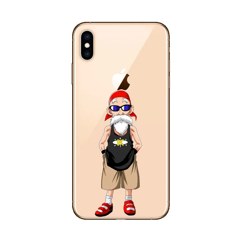 Гоку Dragon Ball серия ТПУ suave принципиально из силикона для чехол для iPhone X XR XS Max 8 7 6 s плюс SE 5 5 5S SE - Цвет: TPU