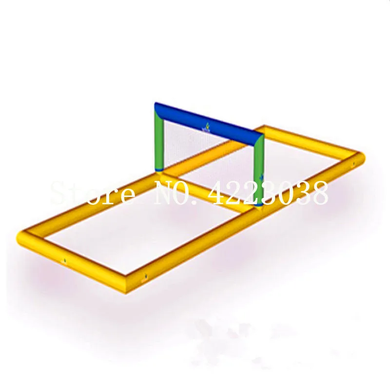 Бесплатная доставка 12*6 м 0,9 мм ПВХ надувной, спортивный игры для волейбол надувные волейбольное поле