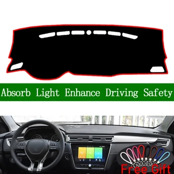 

For ROEWE I5 EI5 2018 2019 Dashboard Cover Sun Shade Non-slip Dash Mat Pad Carpet Car Stickers Interior Accessories