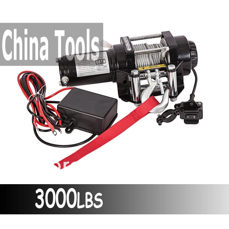 3000lbs ATV/UTV winch/ 3000lbs electric winch/ 3000lbs winch for boat