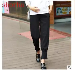 New Black Color Casual Maternity Pants for Pregnant Women Maternity Clothes for Summer 2018 Overalls Pregnancy Pants Maternity