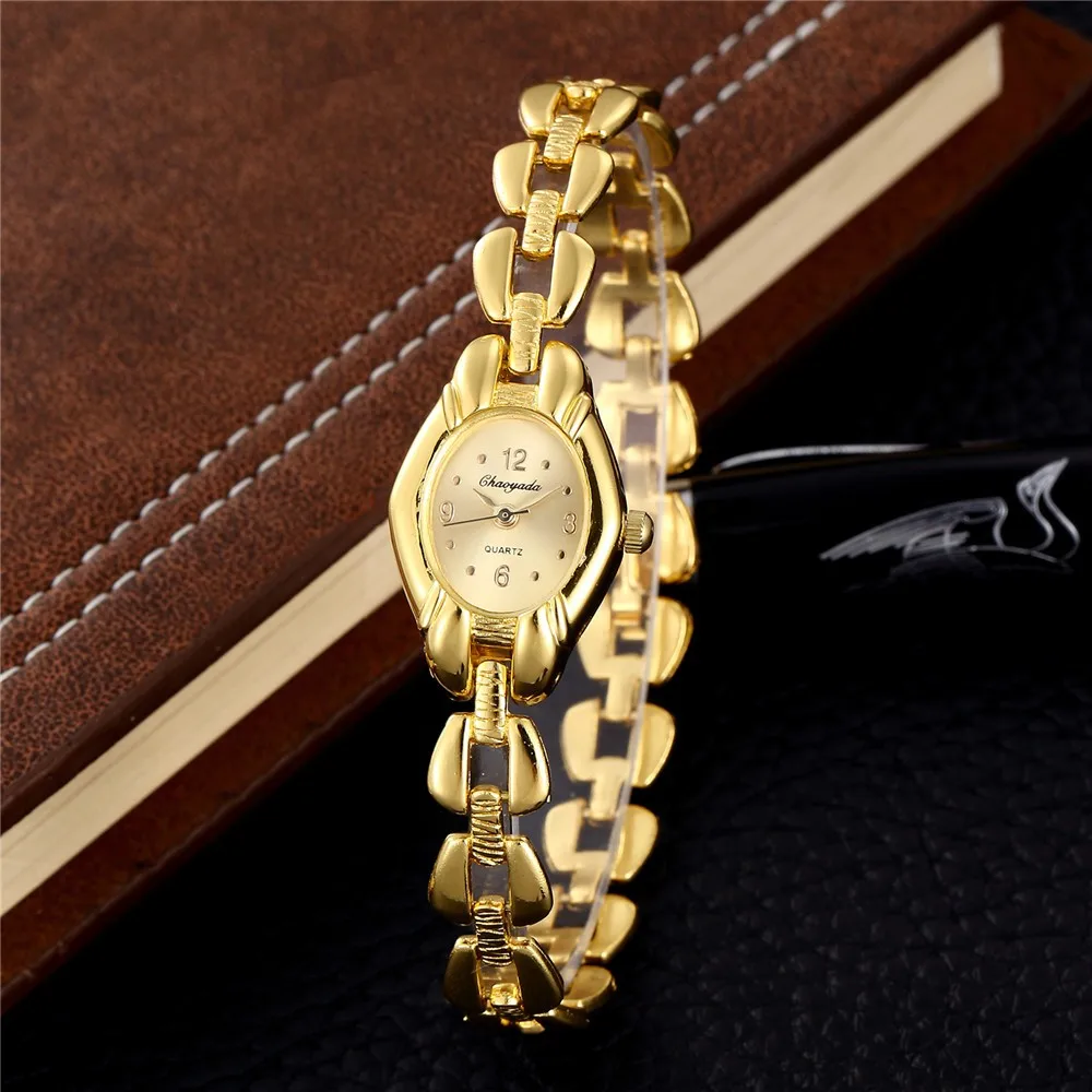 women's watches with matching bracelets Top Brand Quartz Watch Hodinky Women's Gold Bracelet Watches Casual Dress Steel Ceasuri Women Wristwatch Relogio Feminino bangle wrist watch