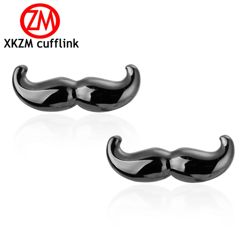 

Hot Fashion Men Cufflinks Male Men French Shirt Cuff Links Black beard Cufflink Cuff Button men's Jewelry Party gift