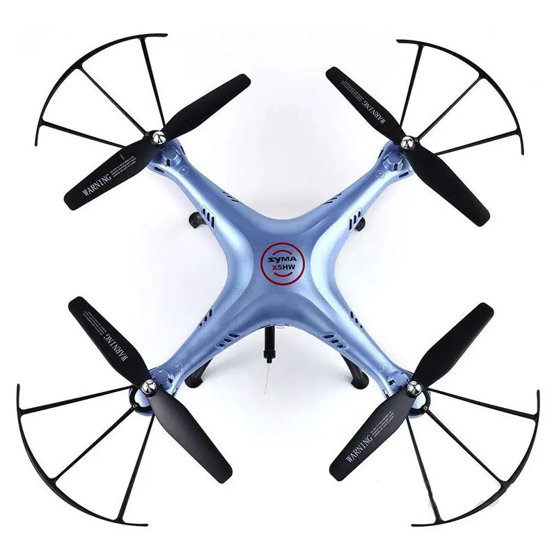 Дрон с камерой Syma X5HW FPV 4CH 2 4G 6 осевой Радиоуправляемый квадрокоптер функция Hover HD