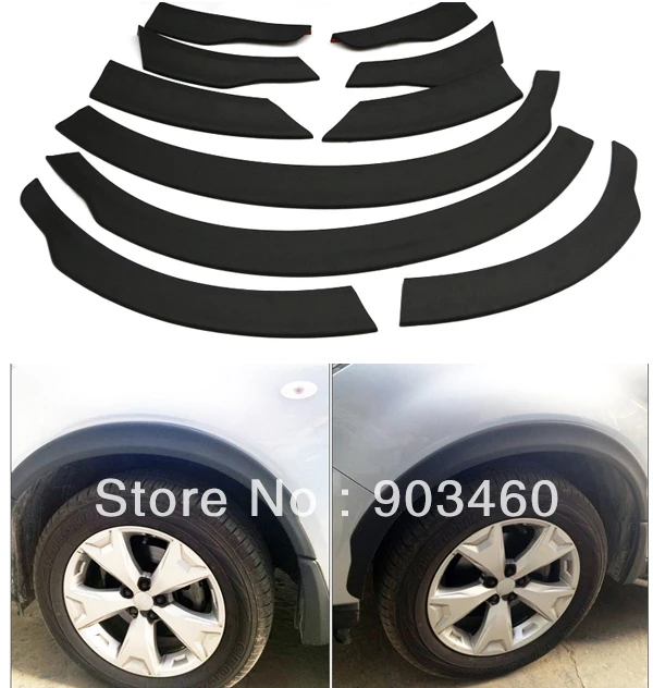 wheel trims Wheel Arch Eyebrow Stripe Car Fender Modling Trims for Forester 2013 |