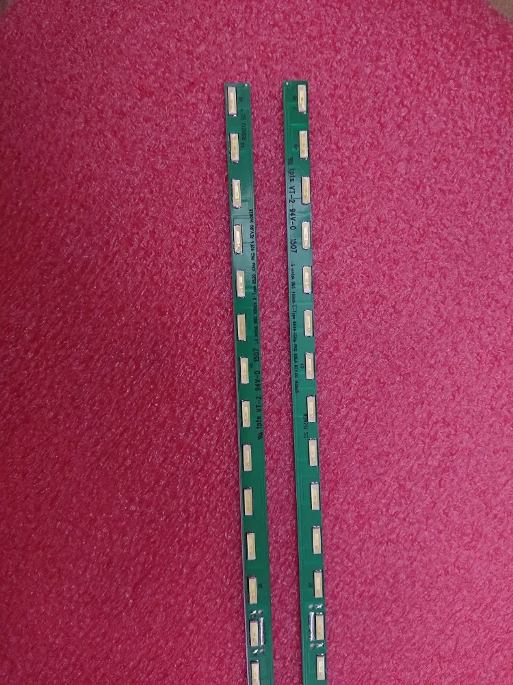 Luz de Fundo l tipo para lg Nova Lote 46led 537 Milímetros Tira Conduzida 49 Polegada Fhd r 49lf5400 G1gan01-0791a G1gan01-0792a Mak63267301 2 Pçs - - Image 4