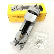 Ремешок для часов регулируют инструменты, вращающийся тип ремешок для часов устройство для удаления звеньев инструмент с 3 запасными контактами