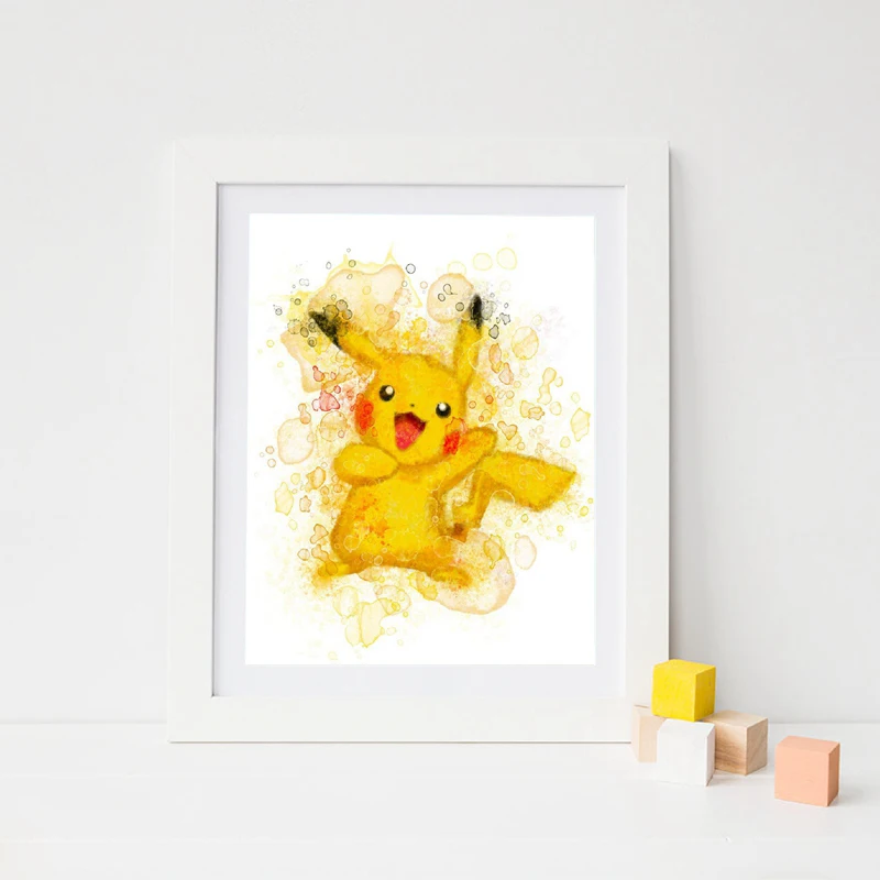 Pokemon-Watercolor-Wall-Art-Canvas-Posters-Painting-Pikachu-Eevee-Squirtle-Vulpix-Charmander-Wall-Pictures-Print-Kids (1)