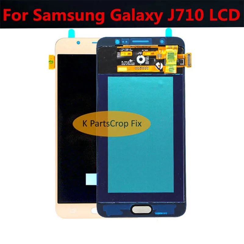 

5.5" For SAMSUNG GALAXY J710 LCD J7 2016 J710F SM-J710F J710FN Display Touch Screen Digitizer Replacement For SAMSUNG J710 LCD