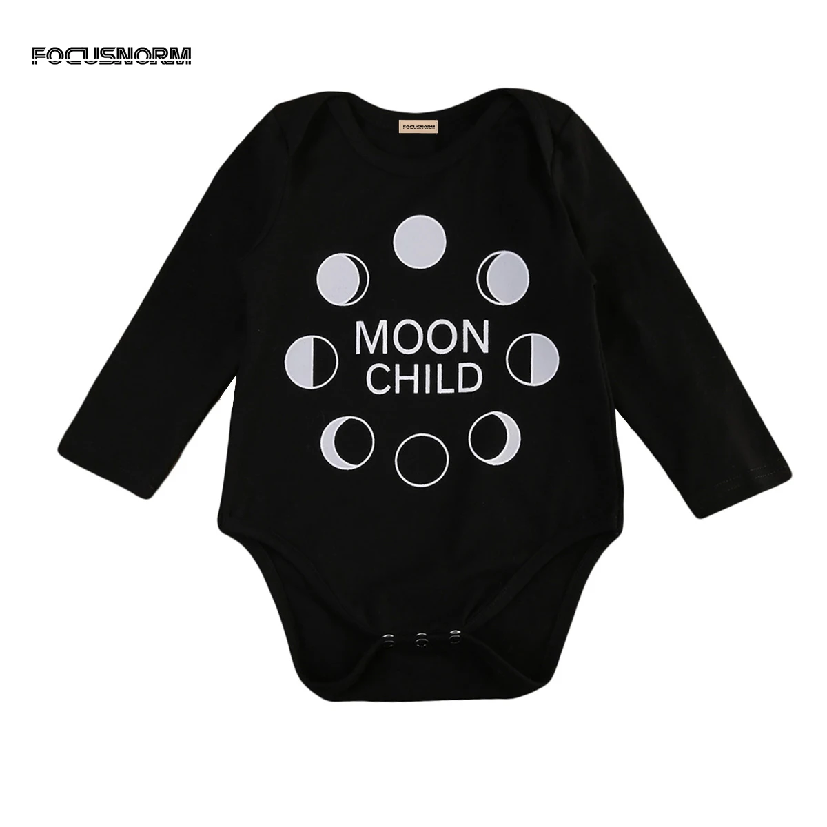 

cute Newborn Baby Girls Boy Bodysuits Long Sleeve Clothes Jumpsuit Bodysuit Play suit letter print black Bodysuits for baby