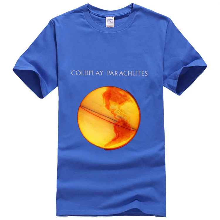Coldplay Rock Band Parachutes Logo Mens 