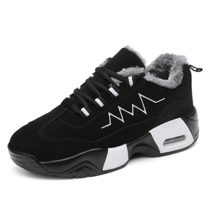 

Famous brand Hot Newest Keep Warm Men Winter Boots High Quality Leather Casual Shoes Jogging Sport Essential Shoes