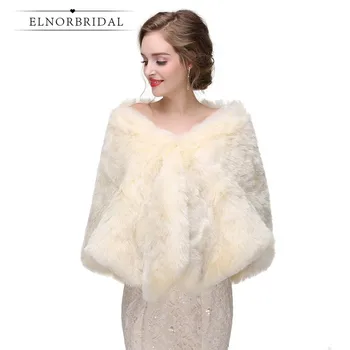 

Cheap Winter Bolero Women 2020 High Quality Wedding Wraps Bridal Jacket Coat