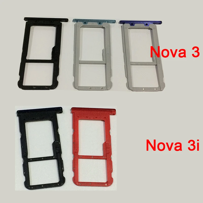100 шт./лот оригинальный новый держатель слота для двух Sim карт и переходник гнезда