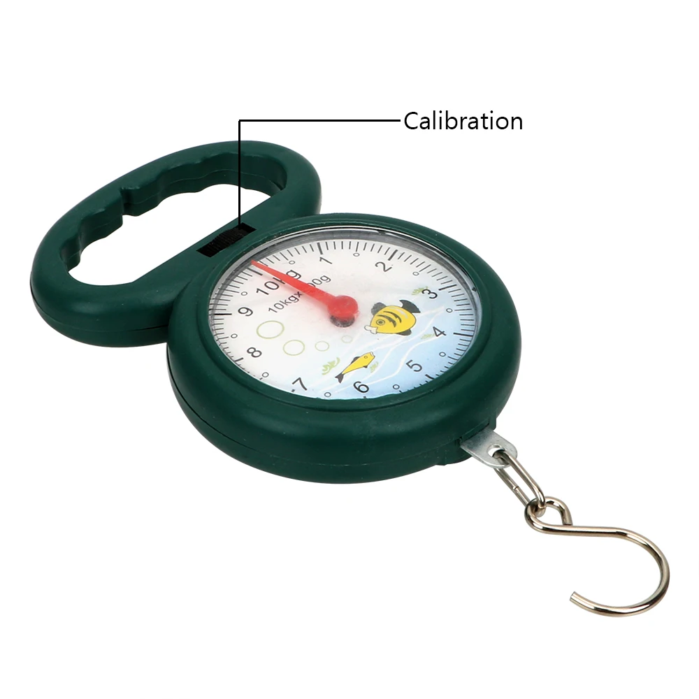 NICEYARD Portable Mini Pointer Hook Hanging Scales 10kg Weighing Scales for Fishing Pocket Luggage