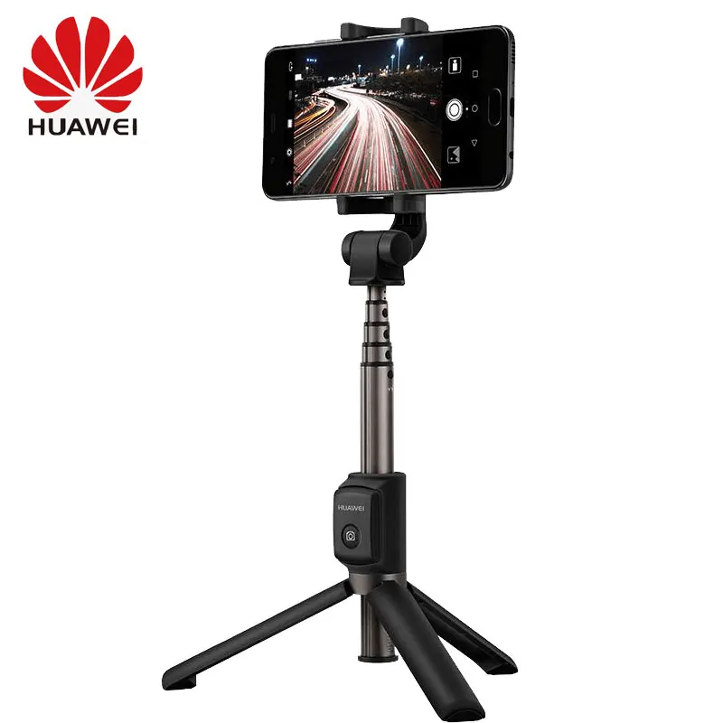 huawei Honor селфи-палка AF15 штатив портативный Bluetooth 3,0 монопод выдвижной для iOS/Android/huawei - Цвет: Black