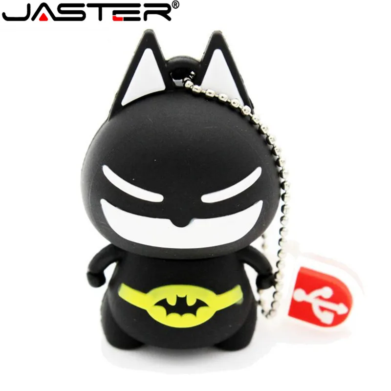 

JASTER batman Ultraman spider-man pen drive pendrive 64gb 32gb Bat man usb flash drive pen driver hard disk gadget flash card