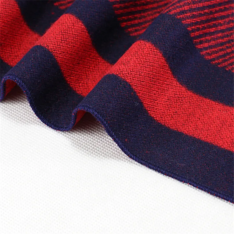 Мужской шарф осень зима винтажный Мягкий клетчатый шарф мужской плотный кашемировый шарф высокого качества брендовые деловые шарфы на каждый день