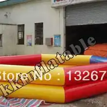 Прочный ПВХ двухслойный детский надувной бассейн