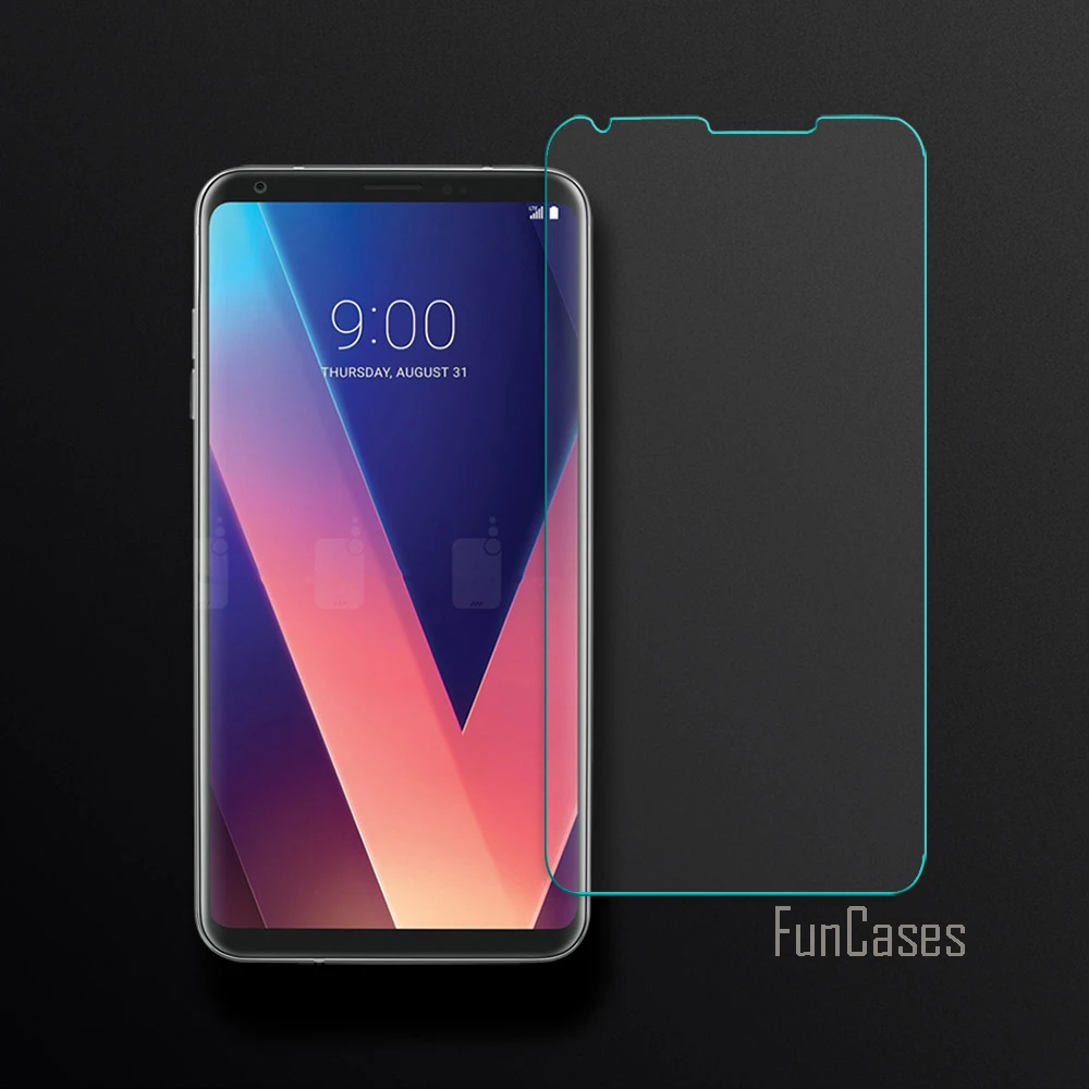 Экран из закаленного стекла для LG V30 H930 H933 Анти Царапины полный coverge hd пленка 2.5D с