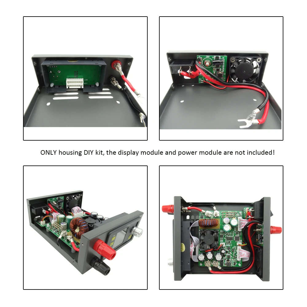 Корпус электропитания DIY Kit источник питания DIY Чехол коробка+ интерфейс связи цифровой преобразователь постоянного напряжения тока понижающий преобразователь