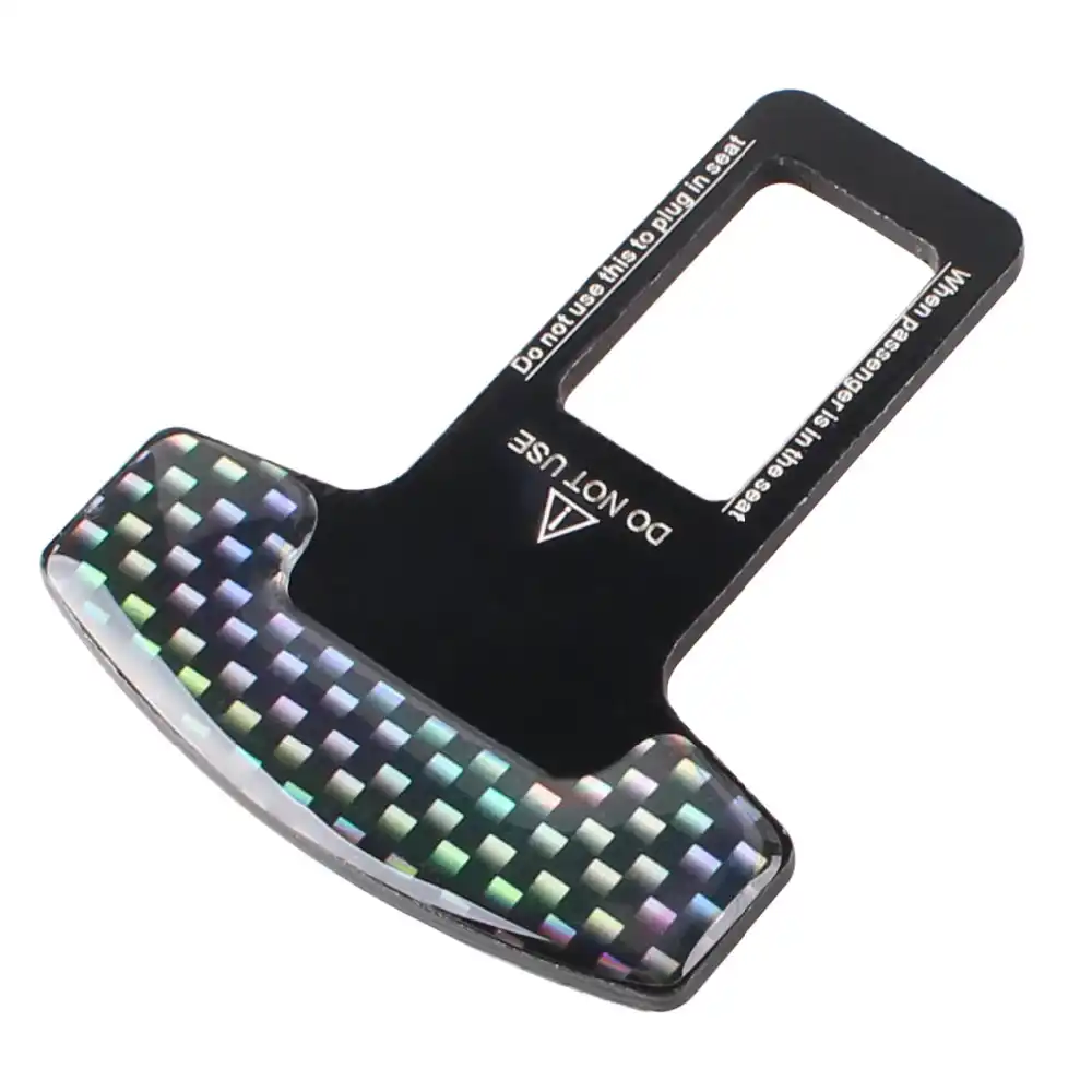 Universal Seat Belt Buckles Car Styling Car Seat Safety Belt Buckle Clip Protective Lock Belt 2 PCS