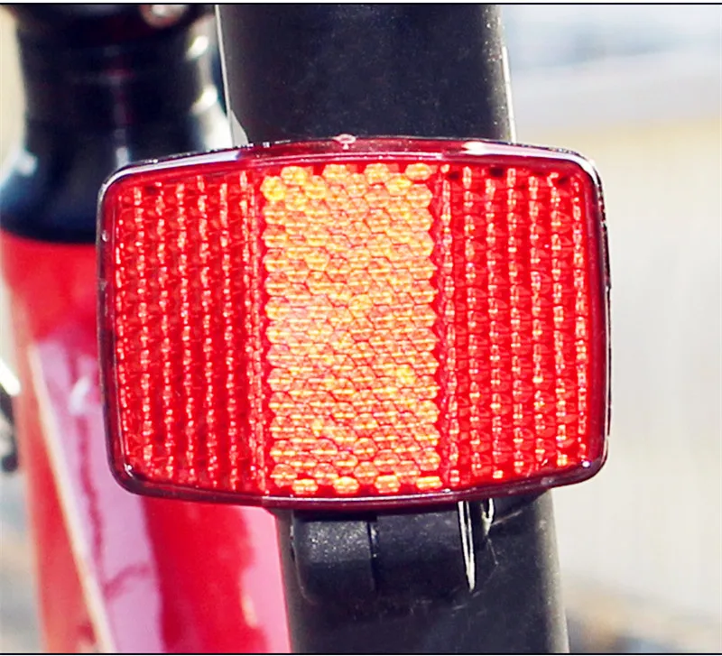 

1 Pcs Bicycle Front Rear Reflective Lens MTB Road Bike Automatic Reflectors Cycling Warning Light Cycling Safety Accessories