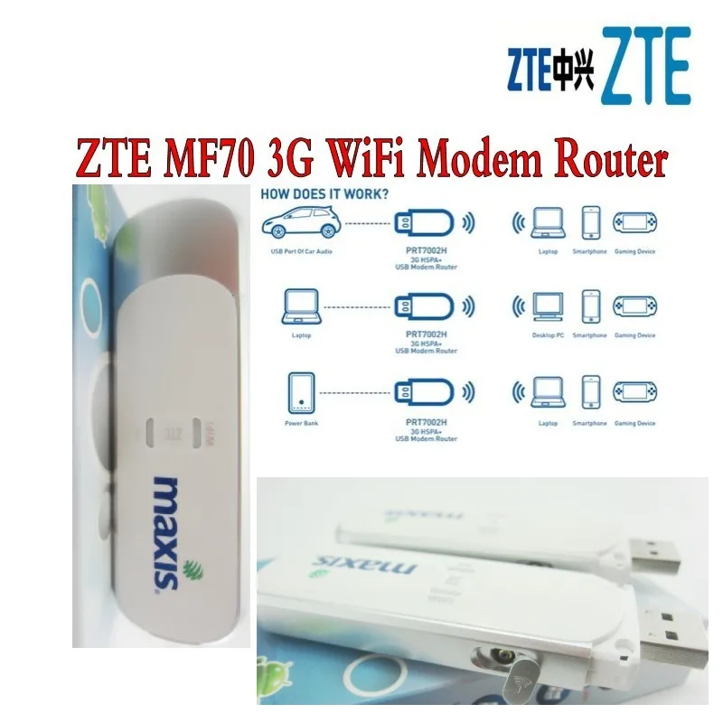 Разблокировка HSPA+ 21,6 Мбит/с zte MF70 3g USB Беспроводной модем плюс 3g антенна