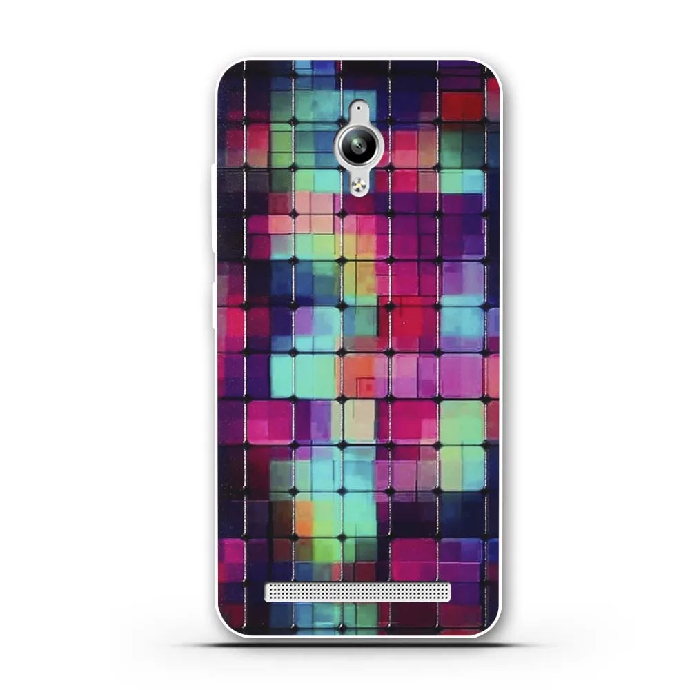 Разноцветный чехол для телефона с цветочным рисунком для ASus Zenfone Go ZC451TG Z00SD ZenFoneGo, 4,5 дюймов, чехол s, мягкий ТПУ чехол для телефона, сумка для ASus