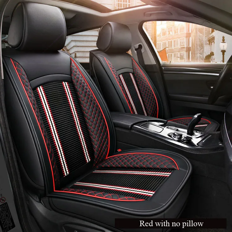 Red car seat cover2