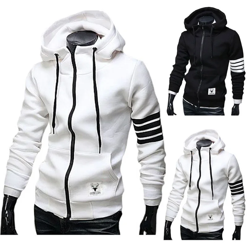

Mens Hoodie Pocket Male Casual Sweatshirt Hooded Hoodies Men 2017 Brand Male Hoodie Zipper Moletom Sweatshirt Men