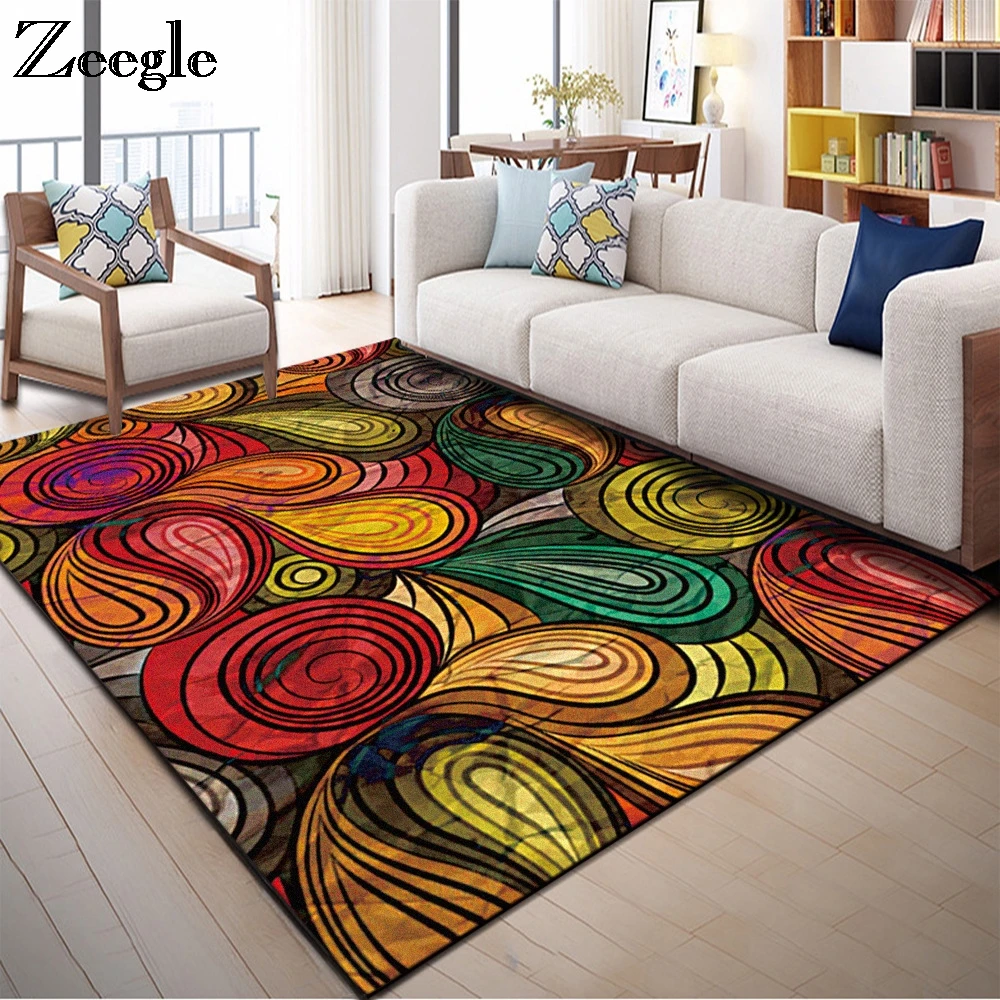 Zeegle الحديثة الشمال السجاد لغرفة المعيشة ديكور المنزل السجاد السجاد غرفة نوم أريكة طاولة القهوة منطقة البساط سجاد غرفة دراسة الطابق حصيرة