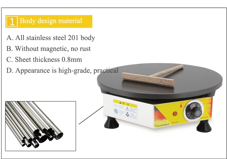 Профессиональные электрические машины для блинчиков блинницы Утюги оборудование для снэков с хорошим термостатом французский для выпекания блинов машина