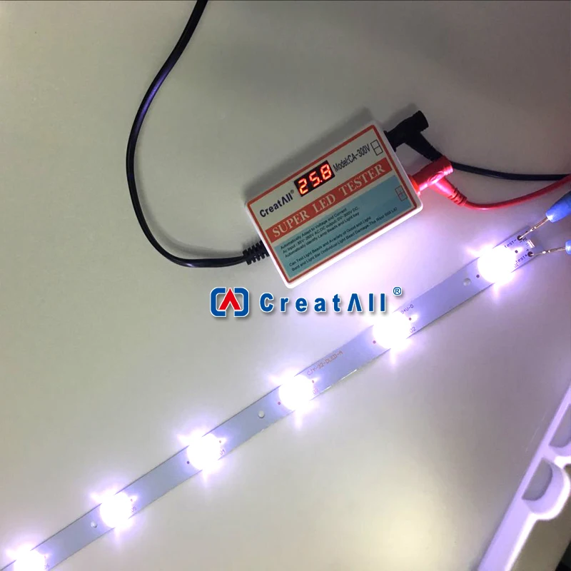 portátil backlight lâmpada testador led contas detectar ferramenta testador