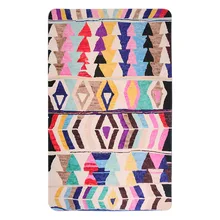 Богемия Цветочные коврик Super Soft Сгущает нескользящие большой ковер акварель Геометрические полосы ромб решетки узоры ковров