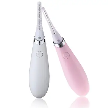 

1pcs Mini USB Rechargeable Electric Heated Eyelash Long-Lasting Electric Ironing Eyelash Curler Device Eye Makeup Tool
