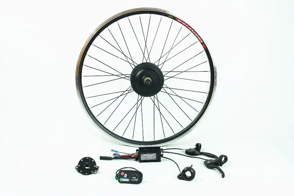 Cheap 35Kph 36V/48V 350W electric bike conversion kit with 2.7Kg motor,sine wave controller,LCD system for Rear electric bicycle 12 Cheap 35Kph 36V/48V 350W electric bike conversion kit with 2.7Kg motor,sine wave controller,LCD system for Rear electric bicycle 12