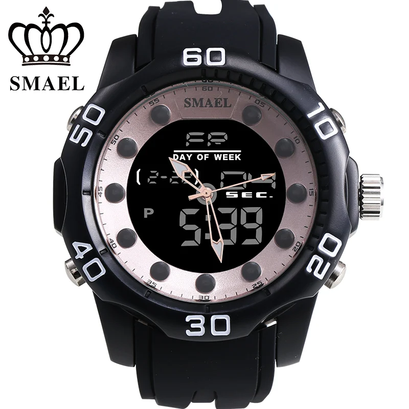 

2018 New Brand SMAEL Men Watch montre homme Casual Outdoor Waterproof Sports Digital Watches Relogio Masculino