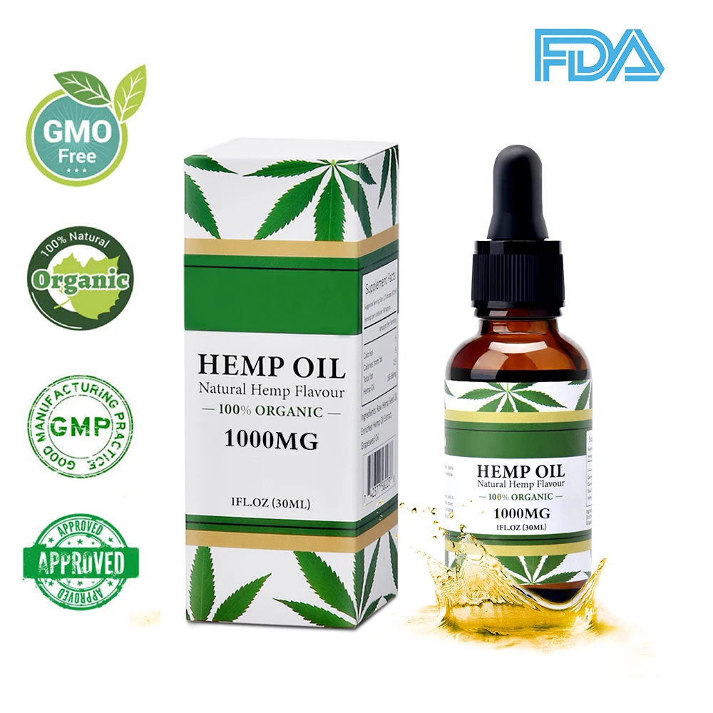FDA пеньковое масло капли натуральное семян конопли для облегчения боли помощь во