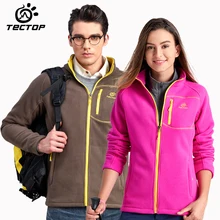 Tectop осень зима мужская женская уличная флисовая одежда флисовая ткань тепловой кардиган ветрозащитная Антистатическая теплая куртка