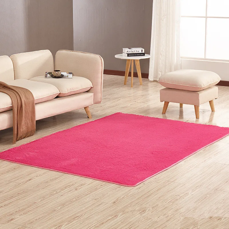 

Free shipping 140 x200cm Silk carpet living room floor mat rectangular coffee table blanket sofa bed carpet floor mat